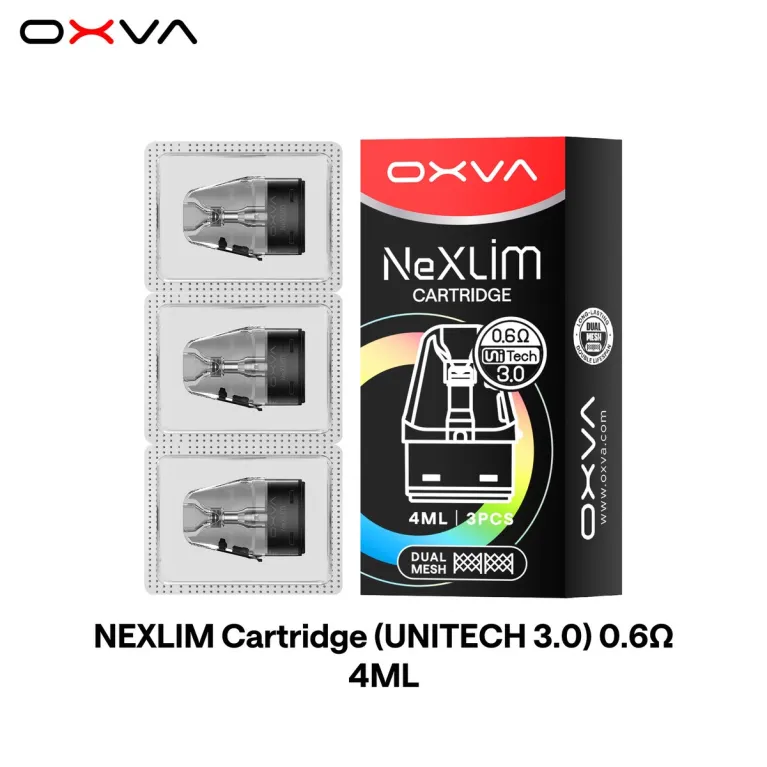 Cartouches NeXLIM Dual Mesh OXVA – Pack de 3 | Around The Vape