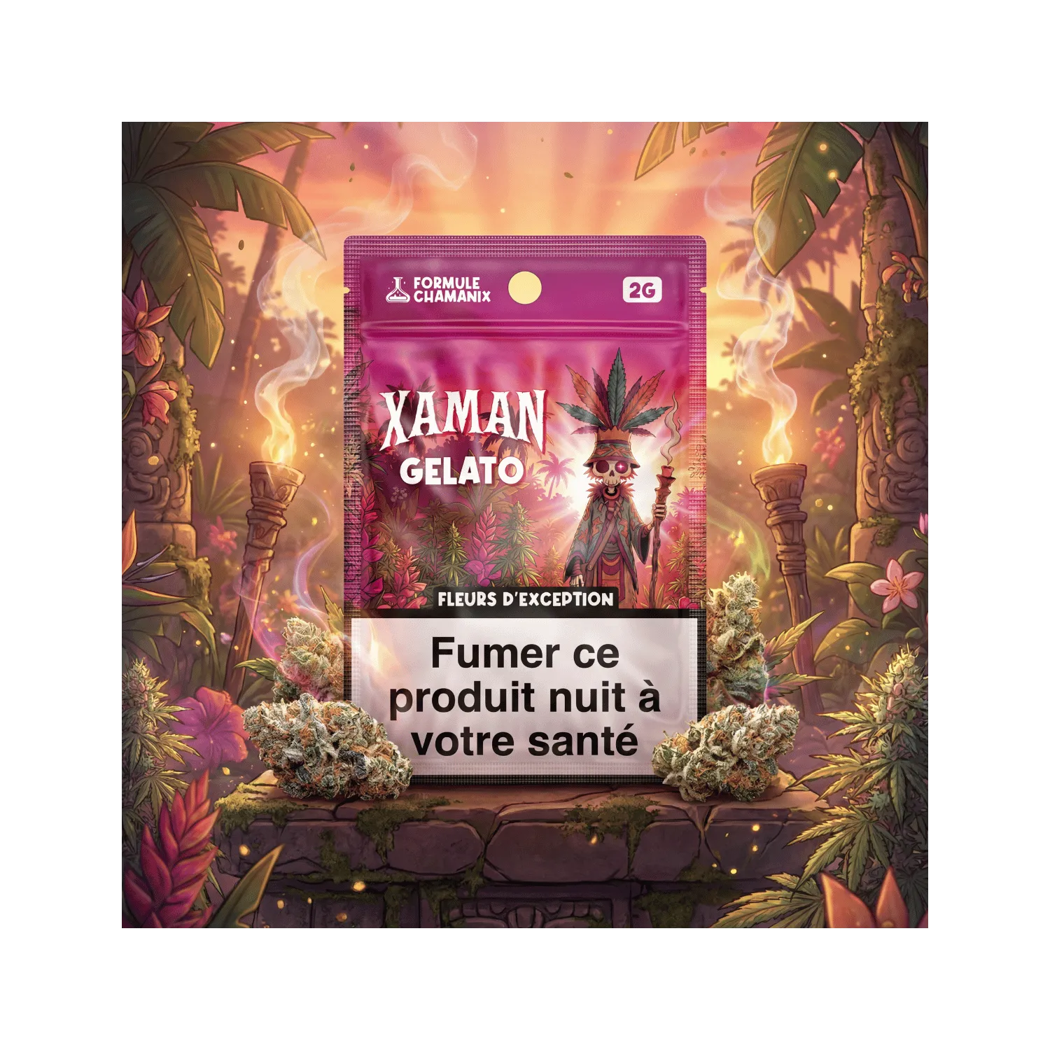 Fleur de CBD - Gelato Chamanix / Xaman