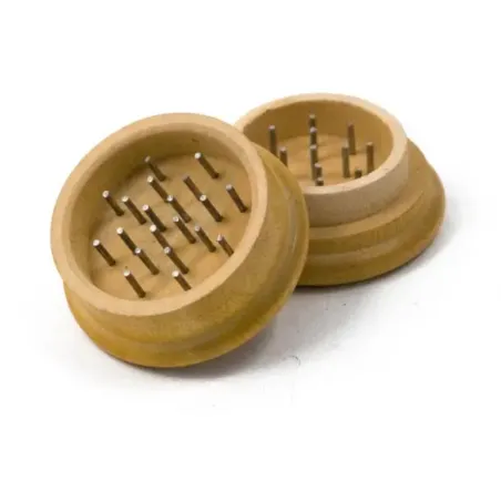 Grinder Effriteur – Grindeur en Bois Clair | Around The Vape