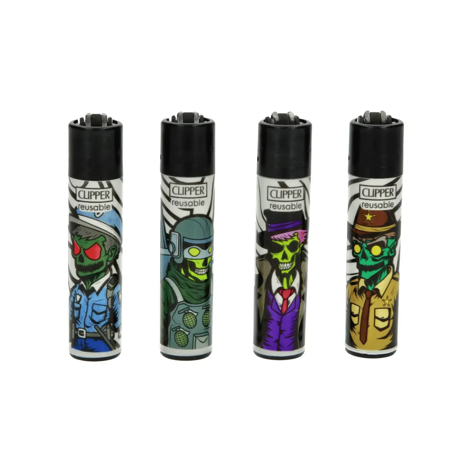 Briquet Psychodelic Pattern / Clipper