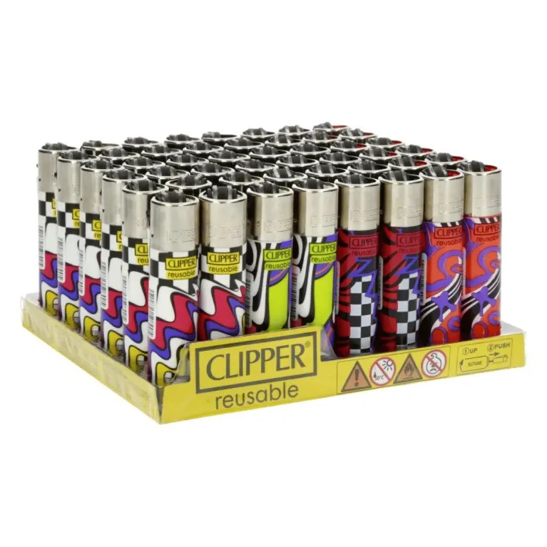 Briquet Psychodelic Pattern / Clipper
