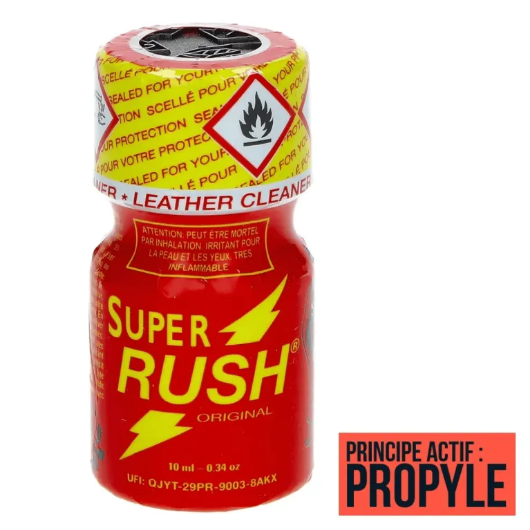 Poppers Super Rush 10 ml – Effets rapides et intenses