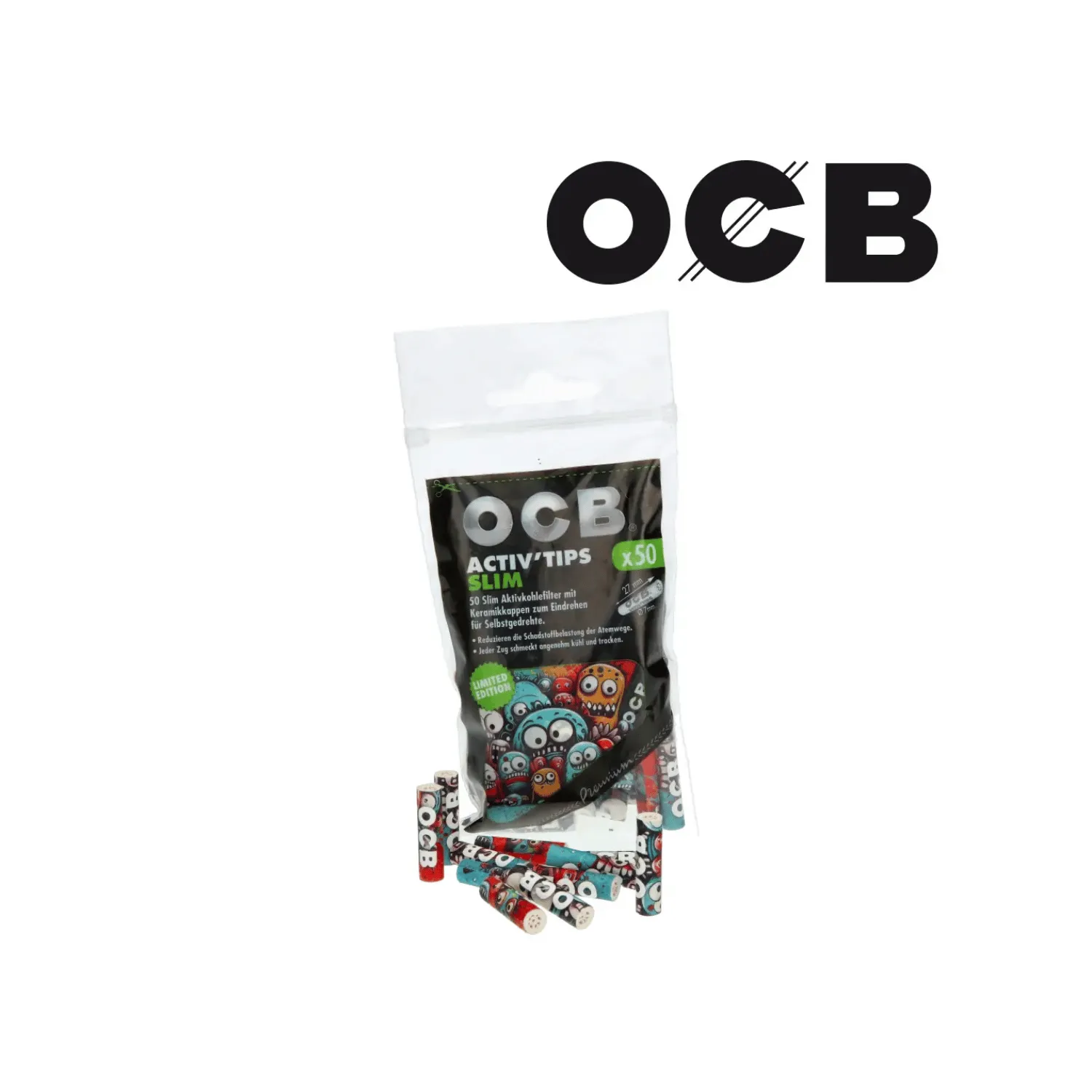 Activ Tips Slim – Edition Limitée – OCB | Around The Vape