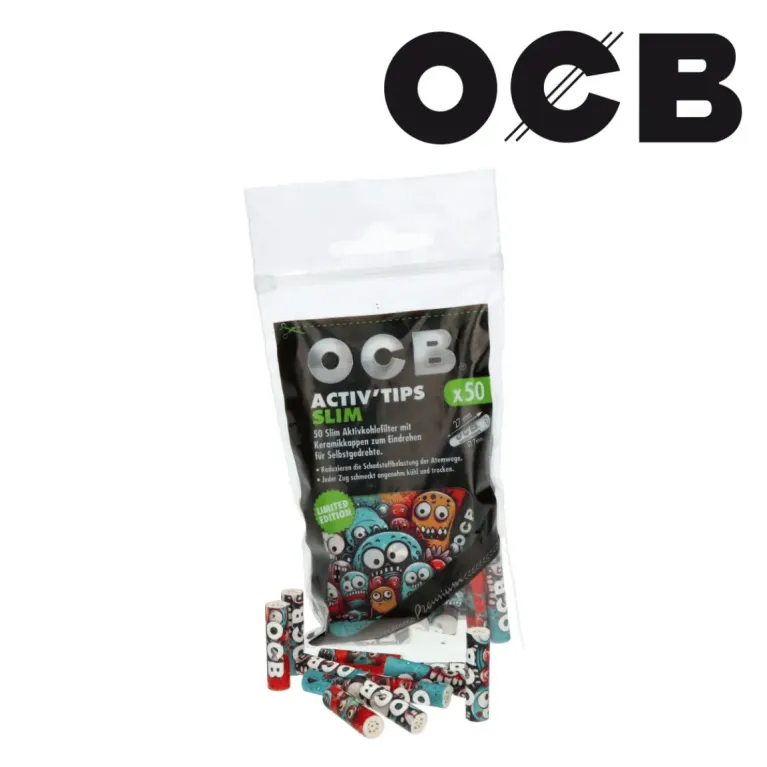 Activ Tips Slim – Edition Limitée – OCB | Around The Vape