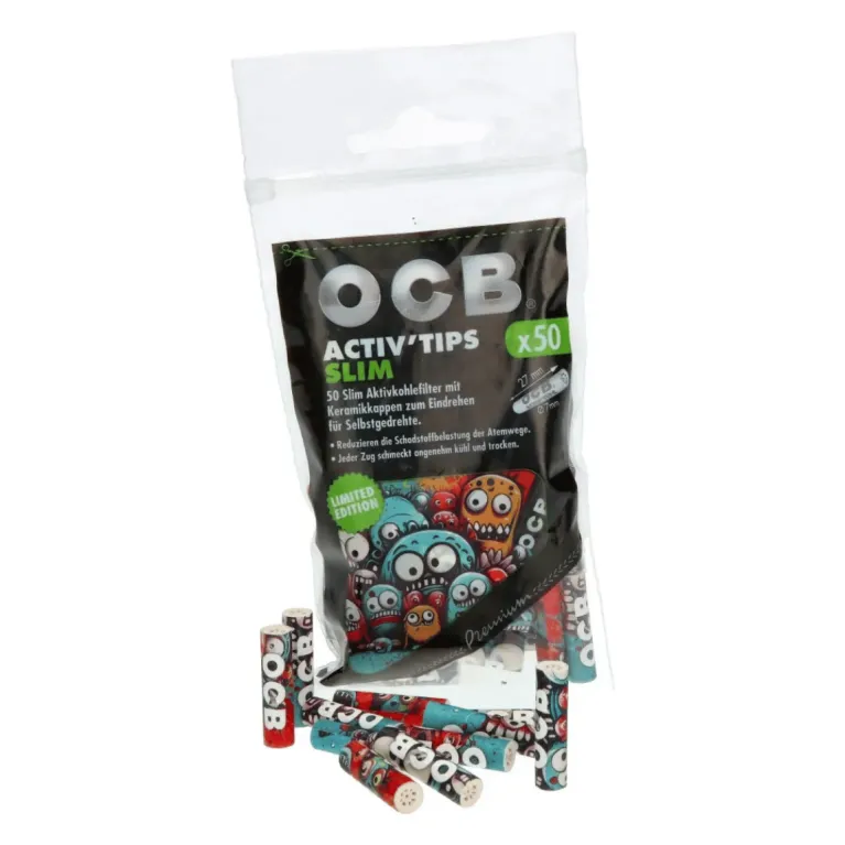 Activ Tips Slim – Edition Limitée – OCB | Around The Vape