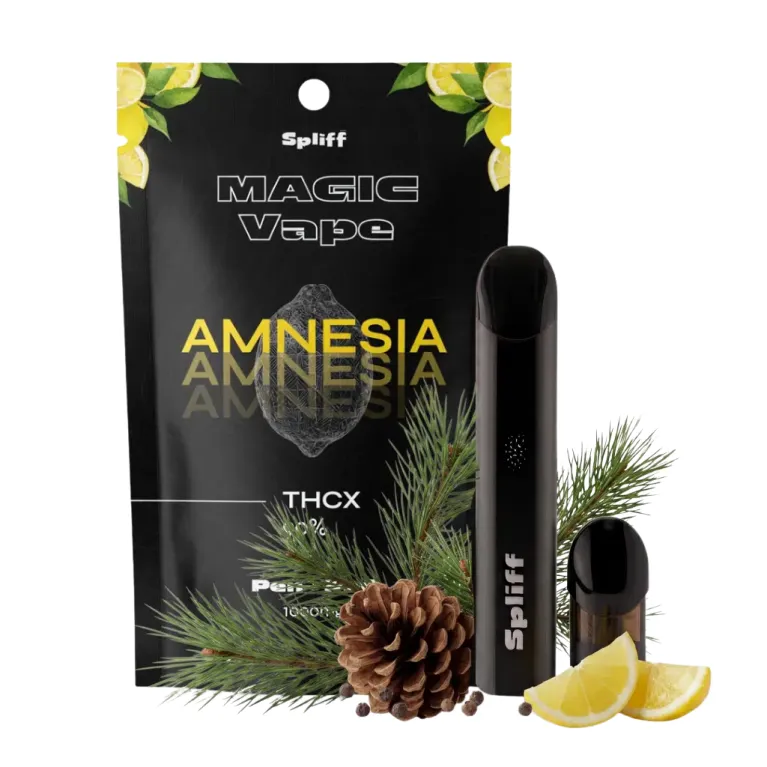 Vape THCX 90% Amnésia / Spliff
