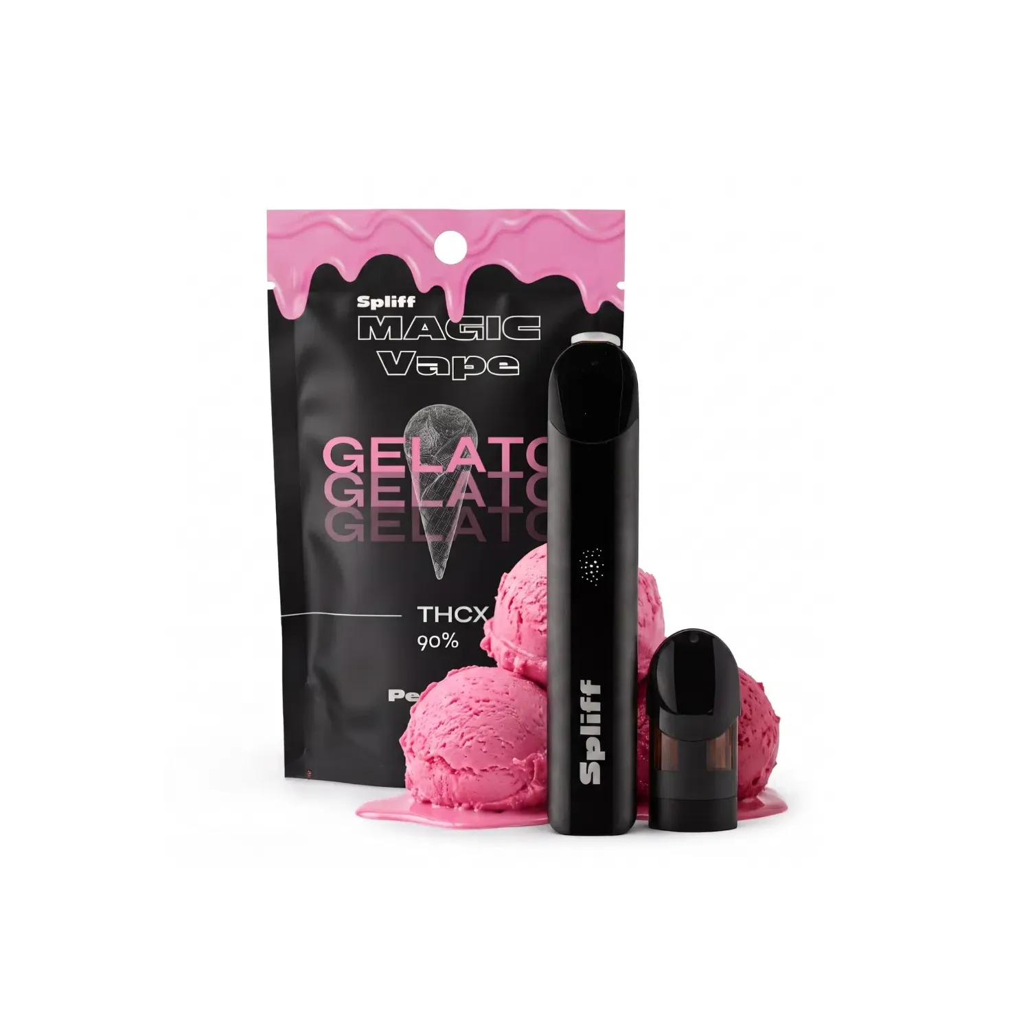 Vape THCX 90% Gelato / Spliff