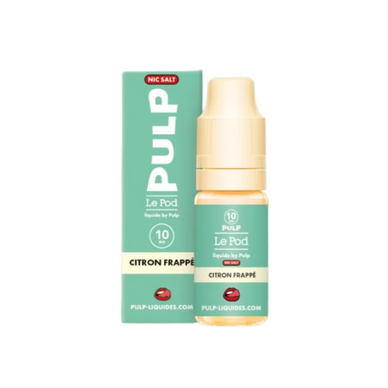 Le pod liquide Citron Frappé / Pulp