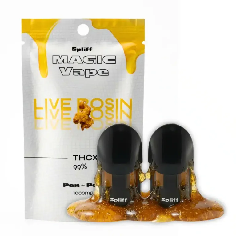 2x Cartouches THCX 99% Live Rosin / Spliff