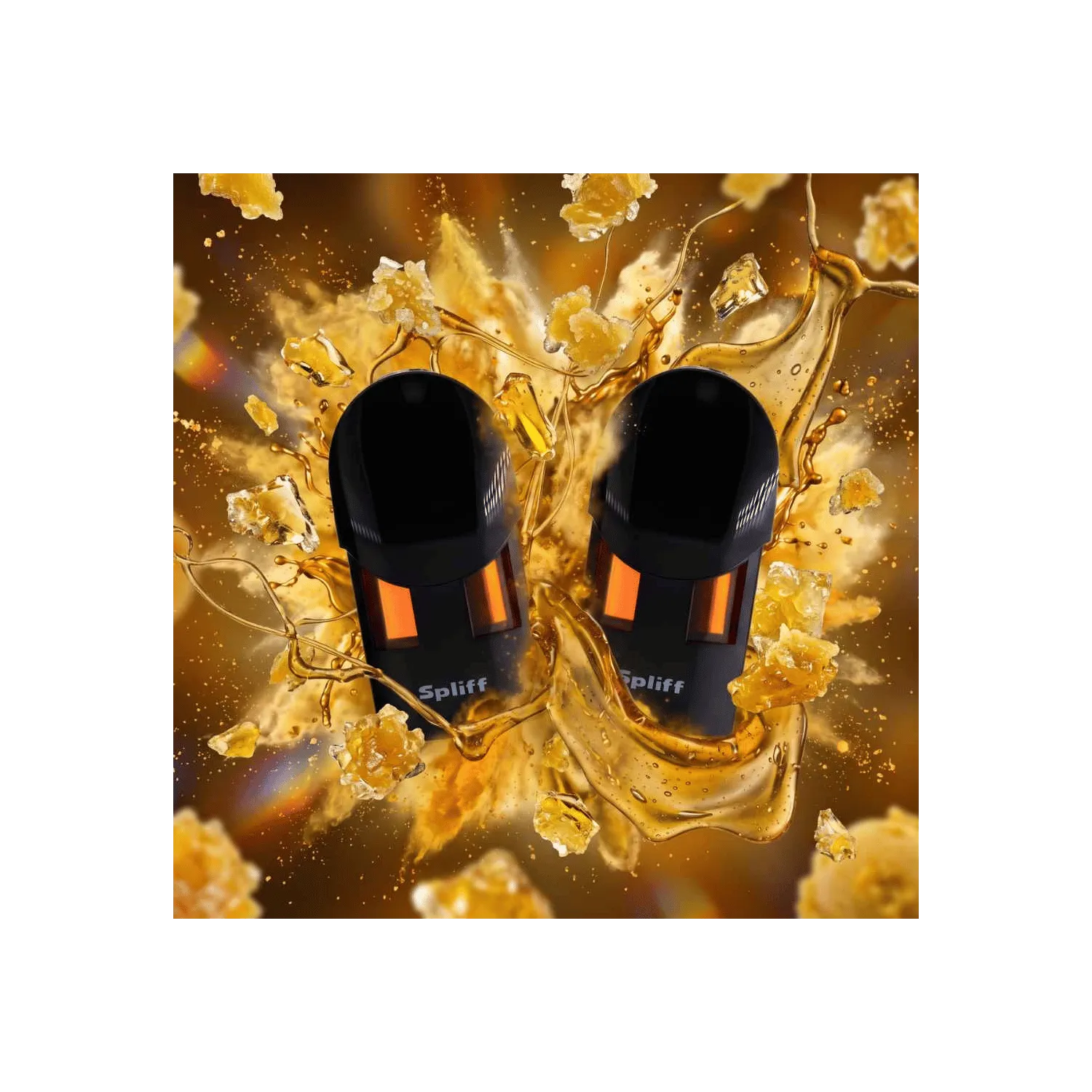 2x Cartouches THCX 99% Live Rosin / Spliff