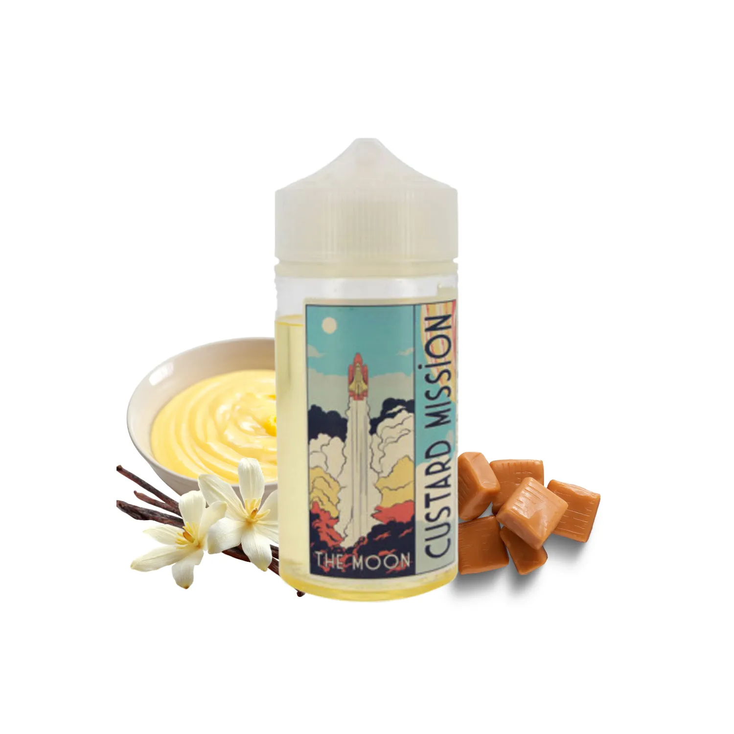 Eliquide The Moon / Custard Mission