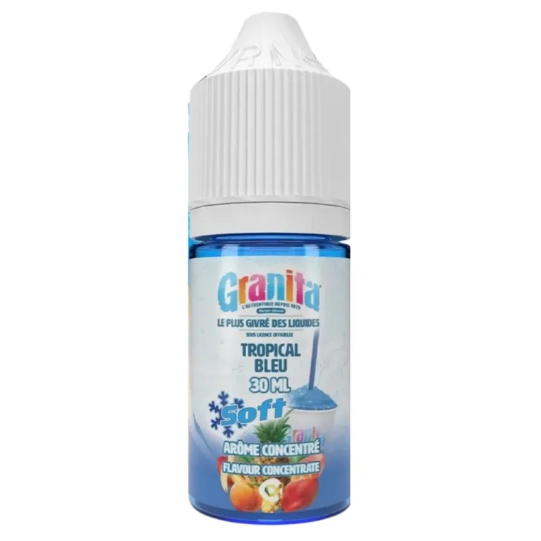 Arôme Concentré Tropical Soft Bleu - Granita / Alfaliquid