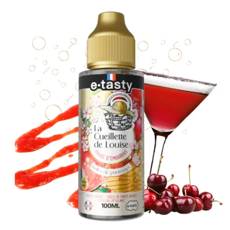 Eliquide Rouge d'Embarras Bulles de Printemps / La Cueillette de Louise / E.Tasty