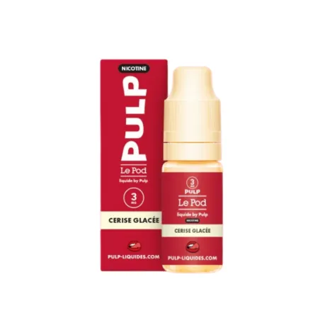 Eliquide Nic Base Cerise Glacée Le Pod Liquide / Pulp