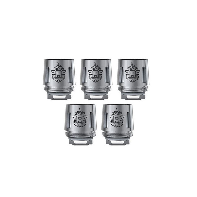 Résistances (x5) TFV8 Baby par Smoktech