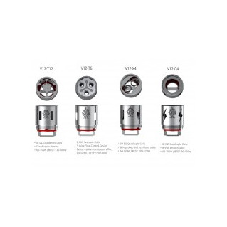 Résistances (x3) pour TFV12 par Smoktech