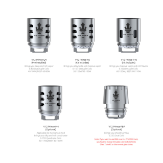 Pack de 3 resistances TFV12 Prince par Smoktech