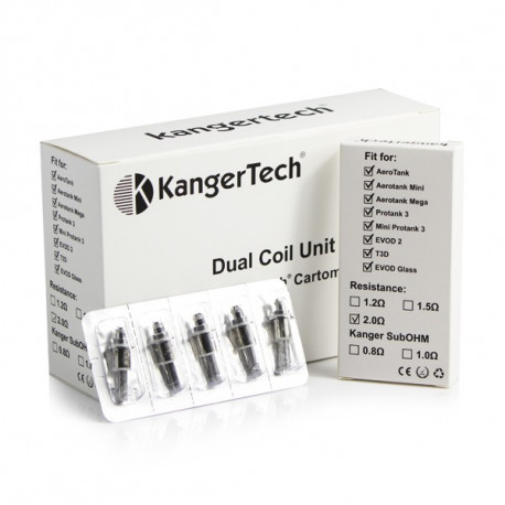 Resistance Dual Coil Unit Kangertech