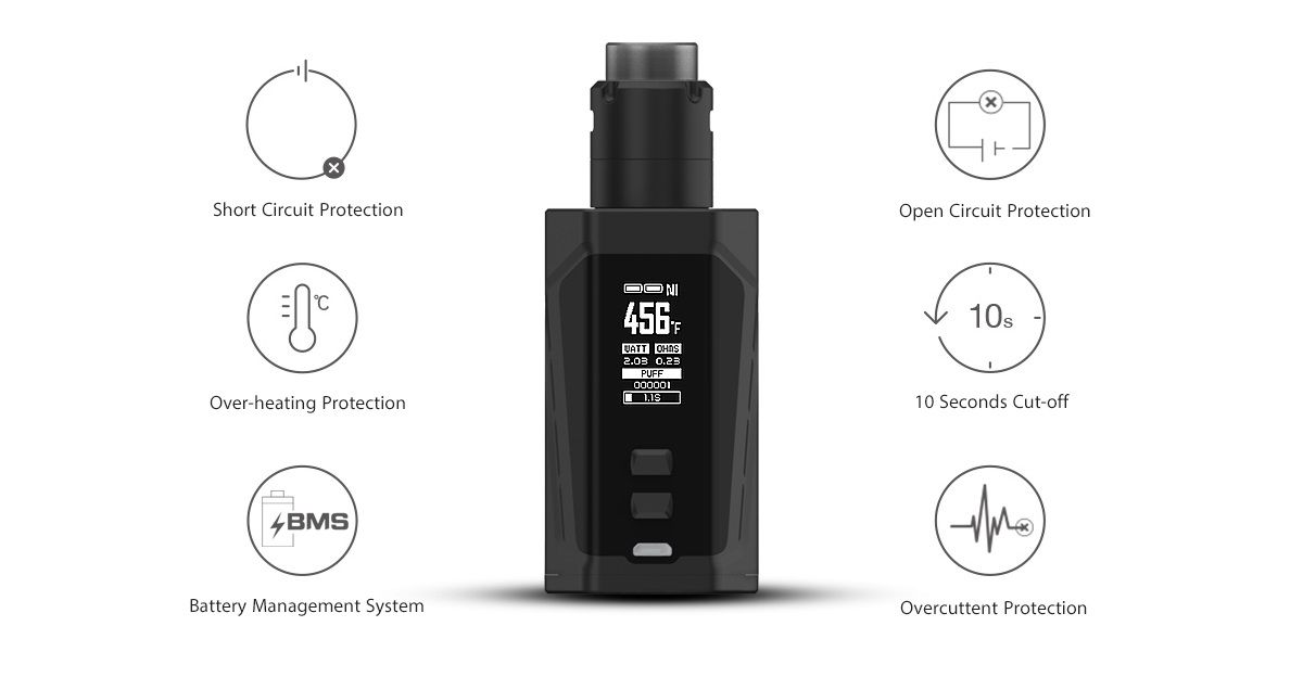 vap securite Aleader Mech Mod Liquid Feeder | Turn Your Mech Mod In To A Squonk main image 0