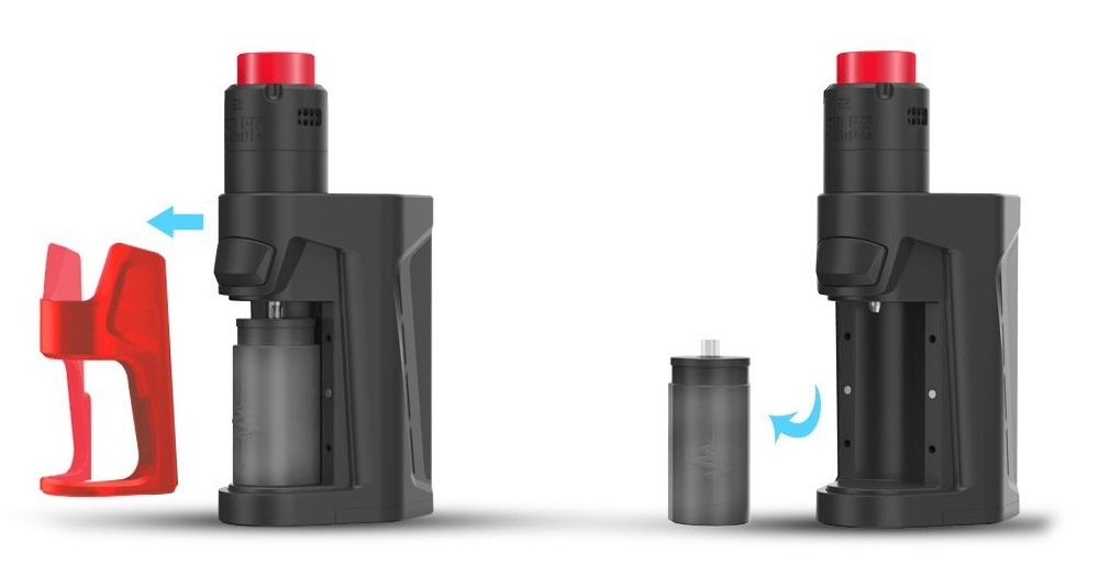 Petit mais costaud le KIT PULSE DUAL SQUONK par VANDY VAPE