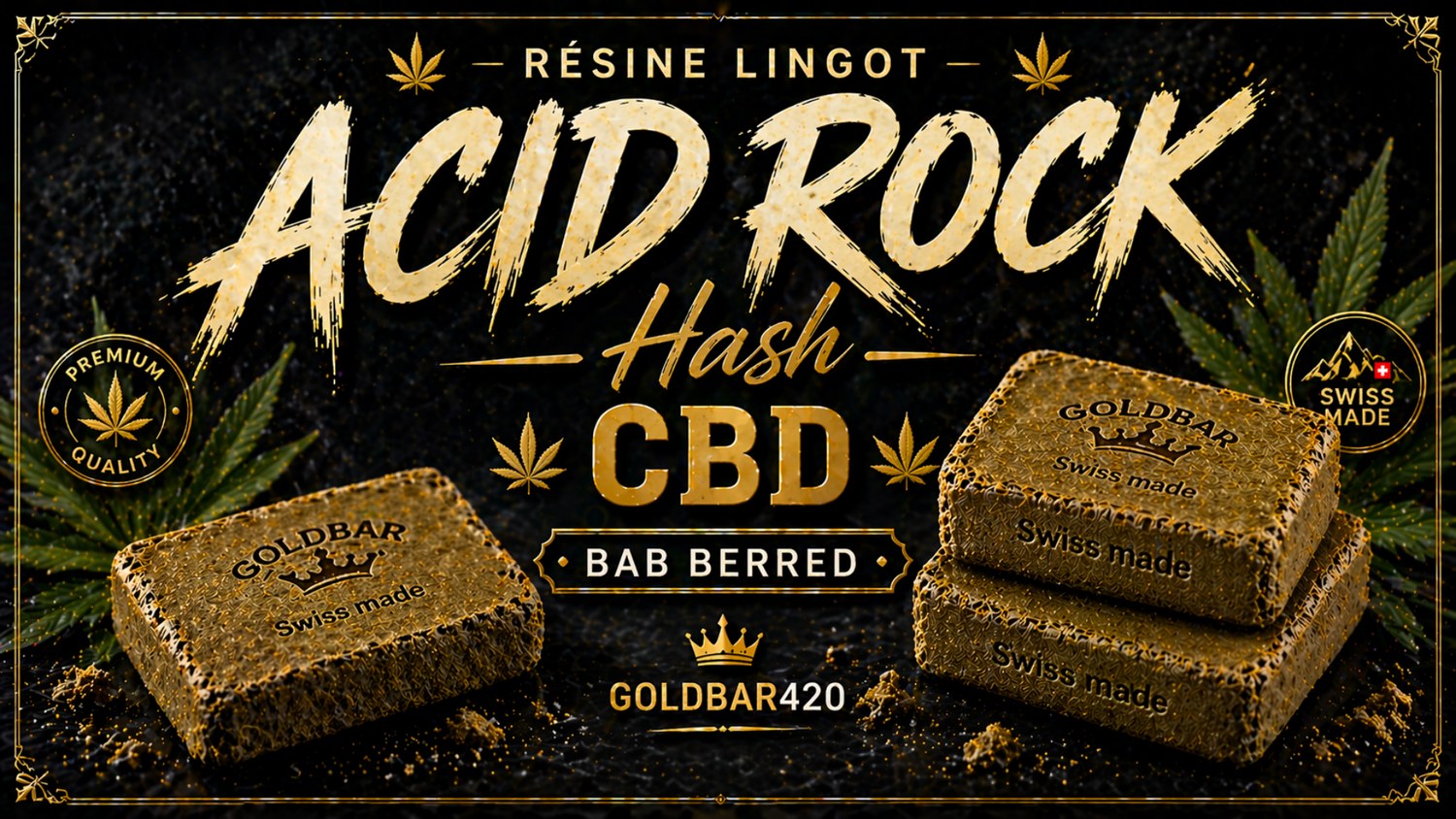 ACID ROCK HASH CBD