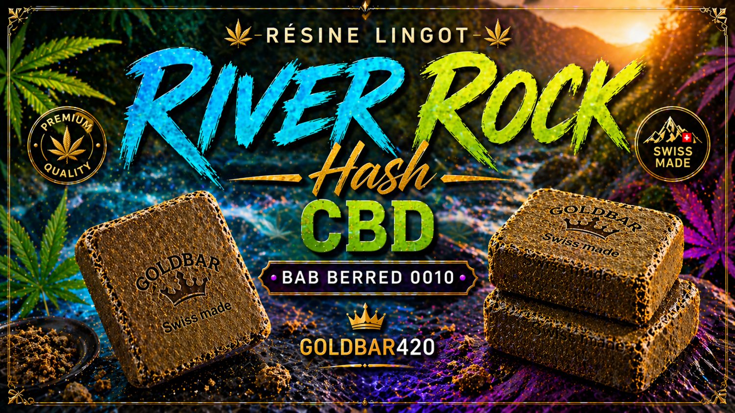 RIVER ROCK HASH CBD