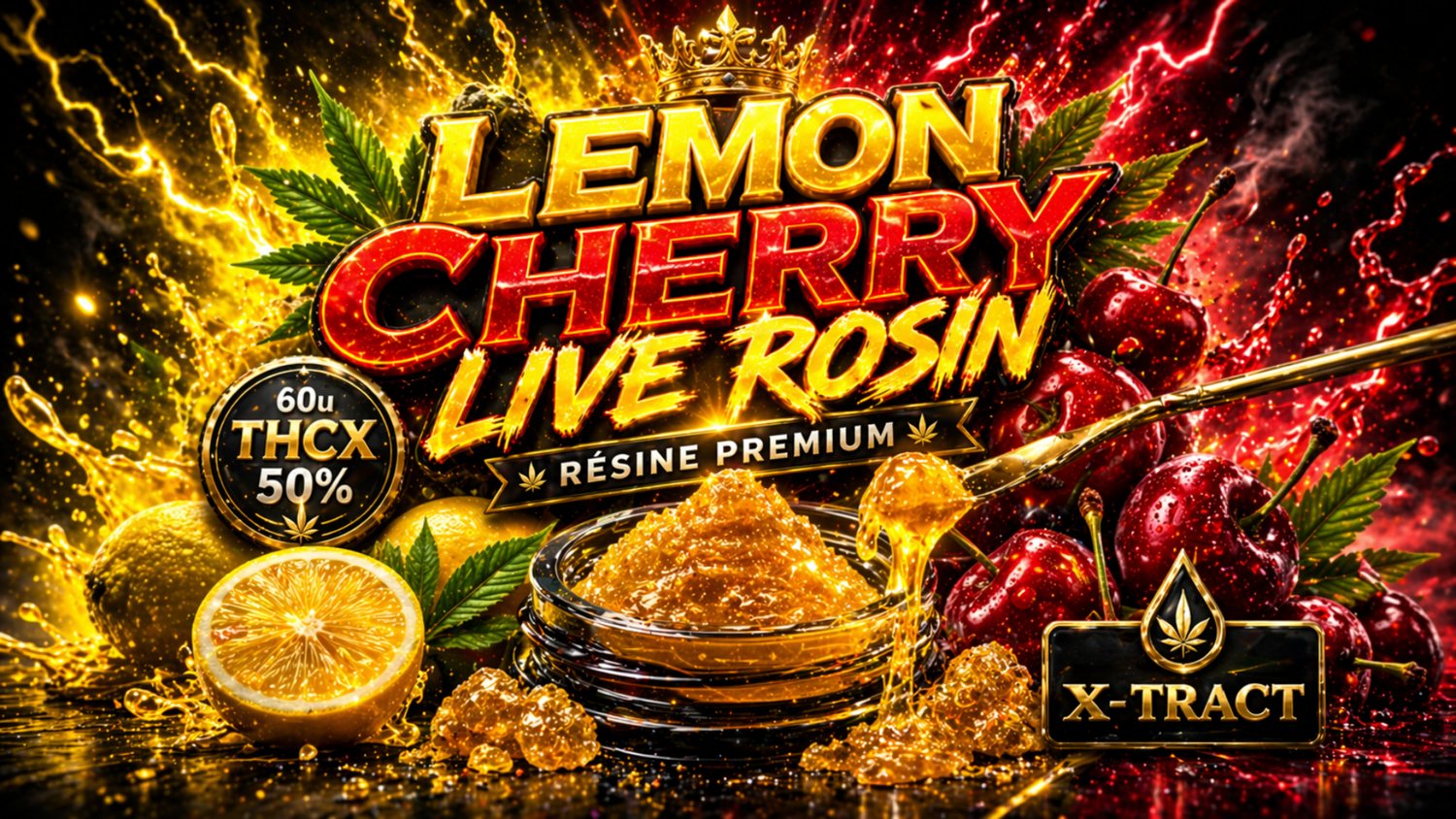 LEMON CHERRY LIVE ROSIN