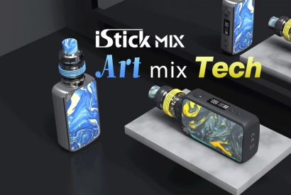 Une evolution sur la gamme iStick: la Istick Mix 160W finition résine