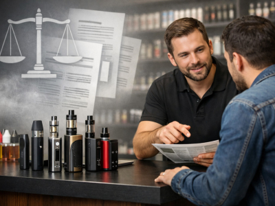 Réglementation vape 2026 : taxes, restrictions et avenir du marché