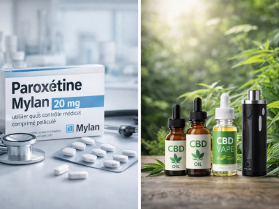 CBD vs paroxétine : alternative naturelle ou fausse bonne idée ?