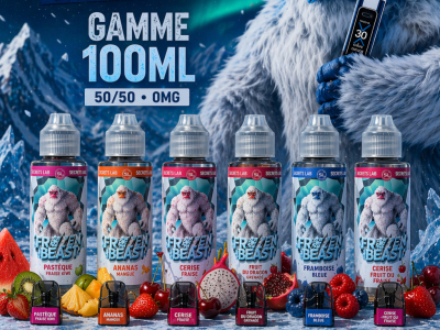 Test Frozen Beast Secrets Lab : des e-liquides frais et explosifs à découvrir