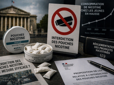 Interdiction des pouches nicotine : une mesure efficace ou un nouvel échec ?