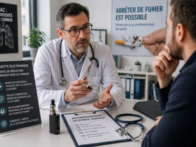 Paroles de médecins : cigarette électronique, santé et réduction des risques