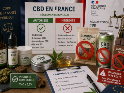 CBD en France : quels produits sont désormais interdits et autorisés en France ?