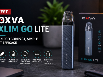 Test OXVA Xlim Go Lite : un pod compact, simple et efficace
