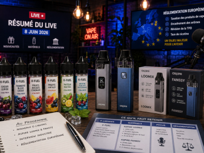 Ce qu’il fallait retenir du grand live vape du 8 juin 2026