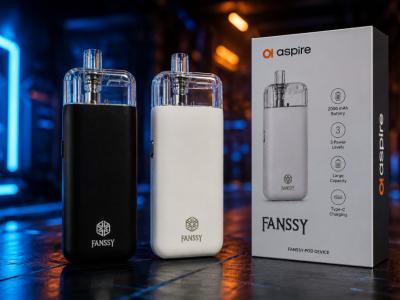 Aspire Fanssy : un pod compact qui mise sur l’autonomie
