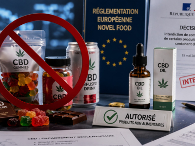 CBD alimentaire : pourquoi certains produits sont désormais interdits en France?