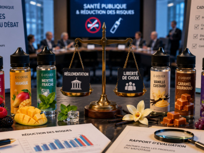 Cigarette électronique : les arômes de nouveau au cœur des débats