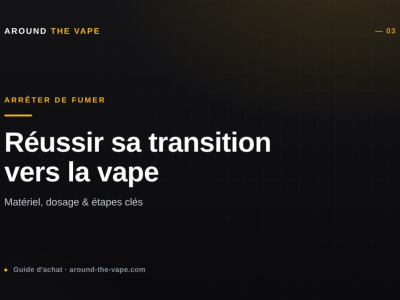 Arrêter de fumer avec la vape : par où commencer ?