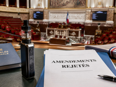 Loi RIPOST : les amendements sur le vapotage rejetés par les députés