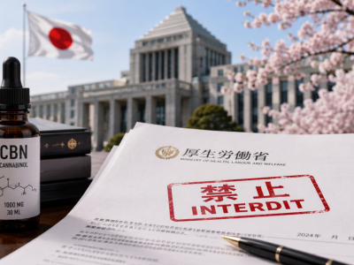 Japon : le CBN désormais interdit, un tournant pour le marché du chanvre