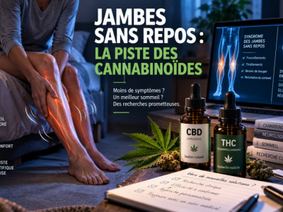 Jambes sans repos : les cannabinoïdes à l’étude