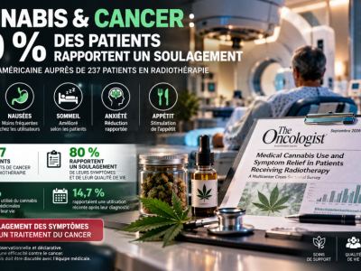 Cancer : 80 % des patients utilisant du cannabis rapportent un soulagement