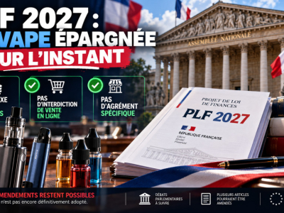 PLF 2027 : aucune taxe sur la vape pour le moment