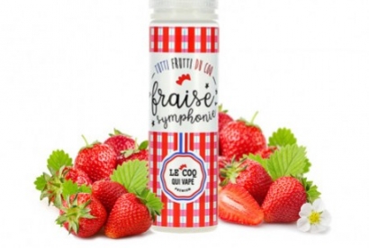 Retour en cours de récré avec le Fraise Symphonie par LE COQ QUI VAPE