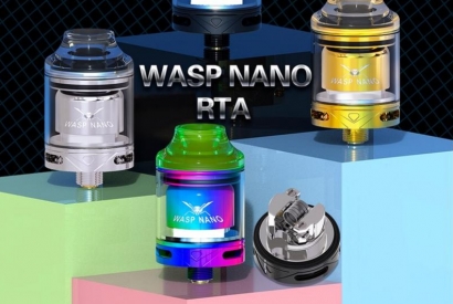 Petit prix et pourtant top saveur ce WASP NANO RTA par OUMIER