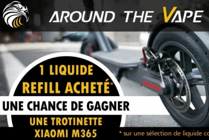 Grand jeu concours Xiaomi M365/ Photo Around The Vape 