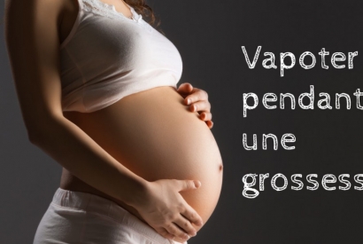 Peut-on vapoter quand on est enceinte ?
