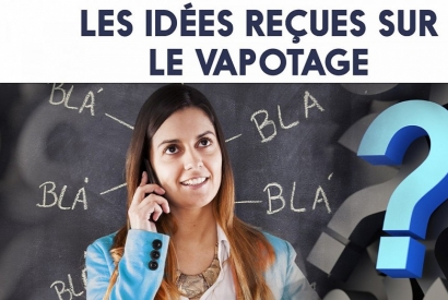 Les idées reçues sur le vapotage